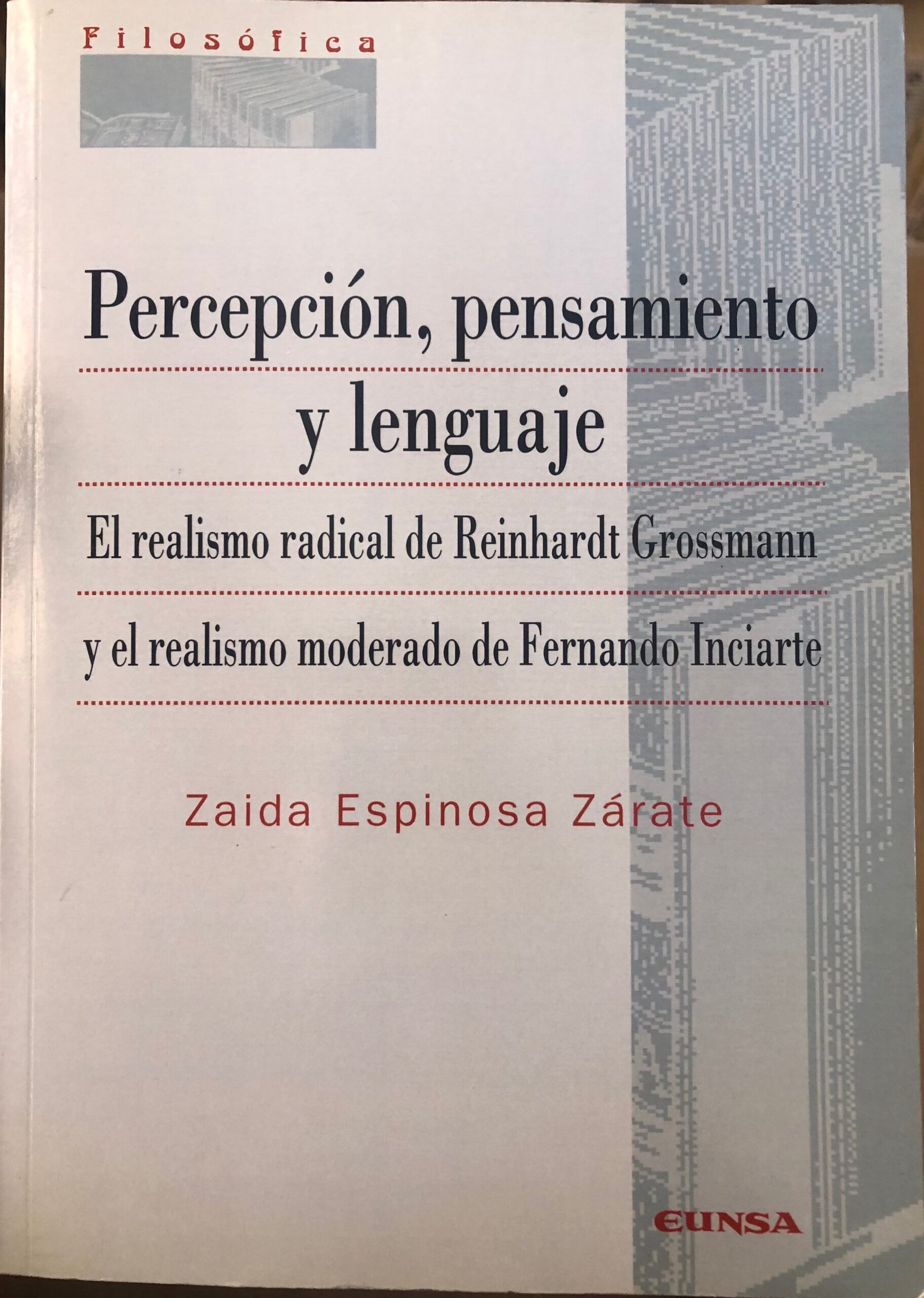 Percepción, pensamiento y lenguaje - Os Livros do Fernando