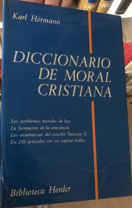 Diccionario de Moral Cristiana