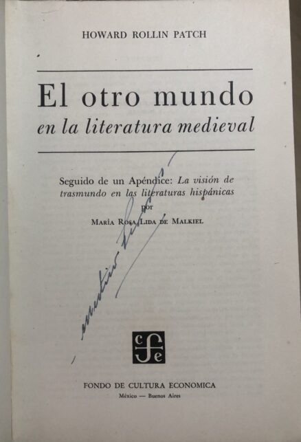 El otro mundo en la literatura medieval