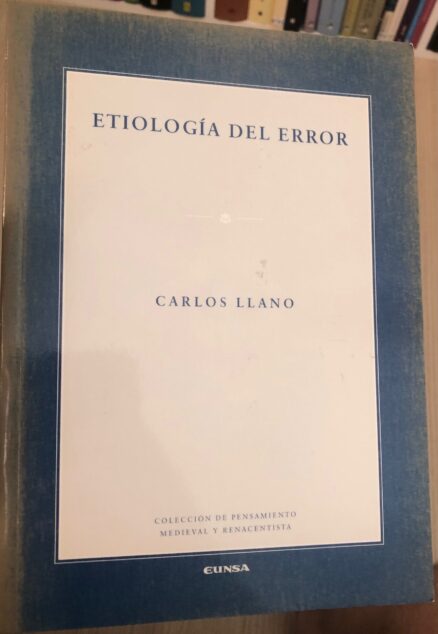 Etiología del error