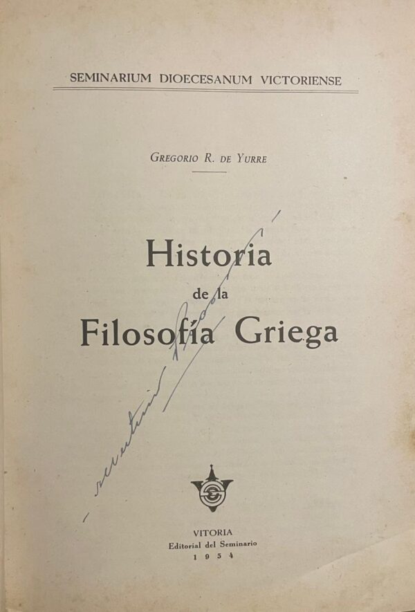 Historia de la Filosofía Griega