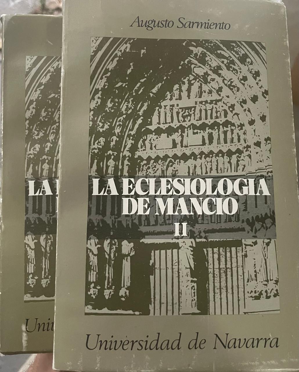 Mancio 2 La Eclesiología de Mancio (2 volumes - COMPLETA) - Imagem 1