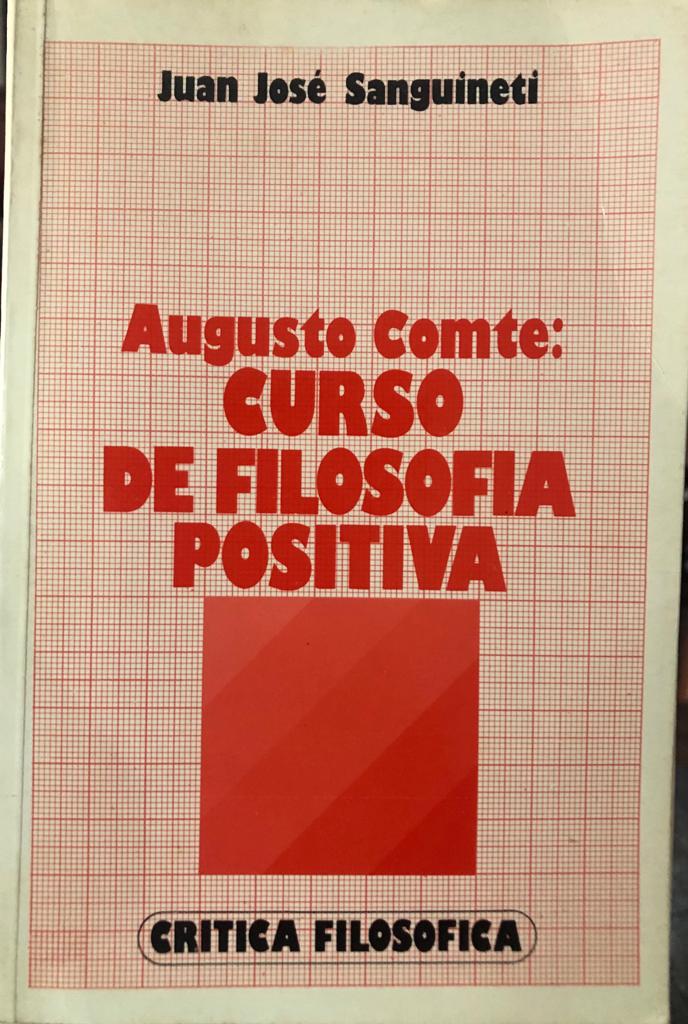 Auguste Comte Filosofia Positiva