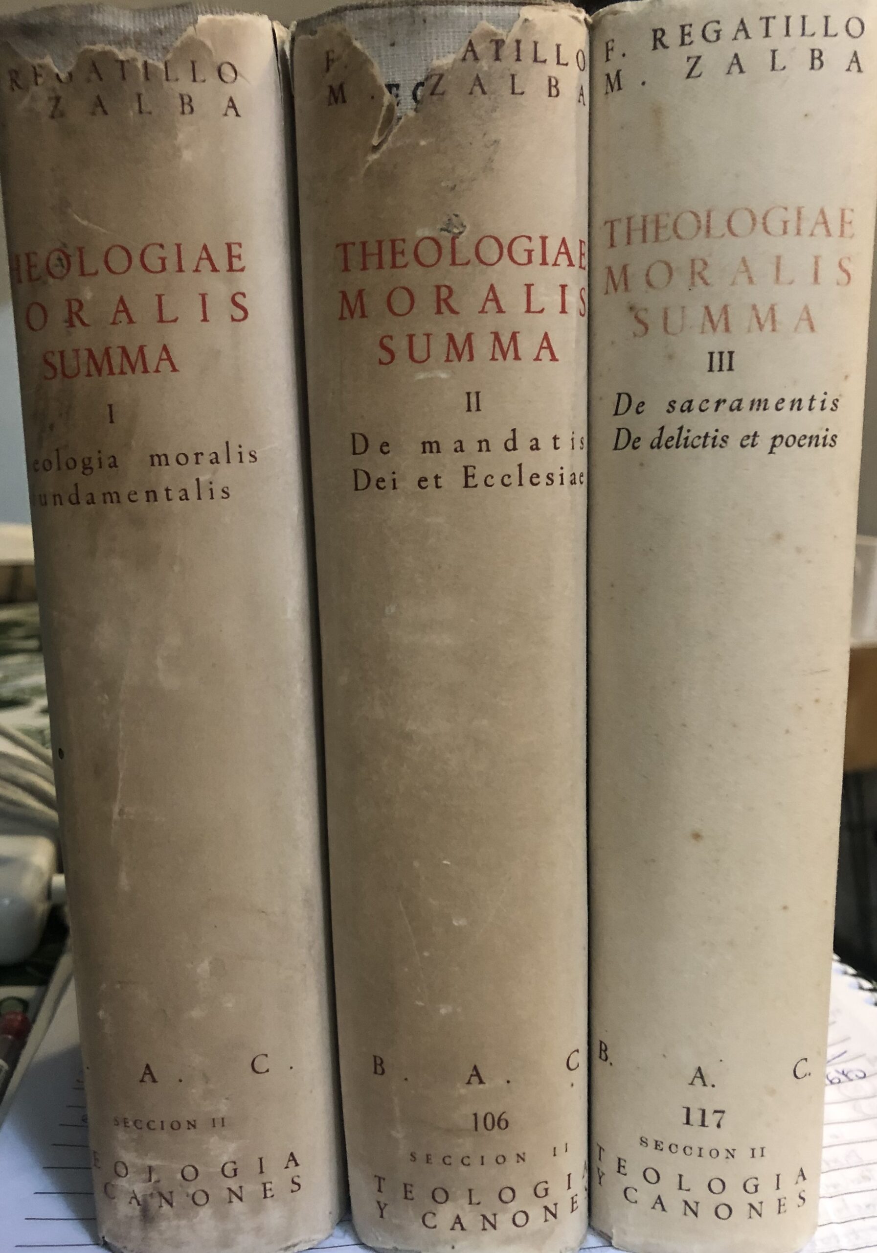 Theologiae Moralis Summa Volumes Completa Os Livros Do Fernando