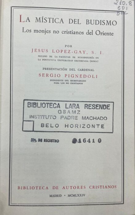La Mística del Budismo
