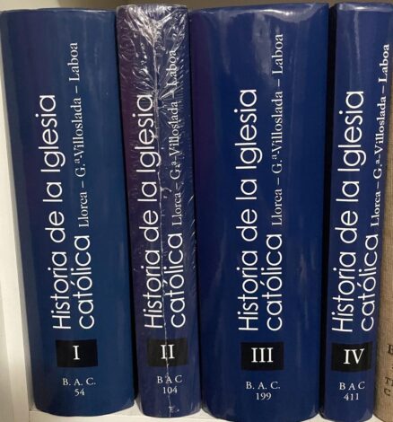 Historia de la Iglesia Católica (4 volumes)