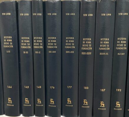 Historia de Roma desde su fundación (8 volumes)