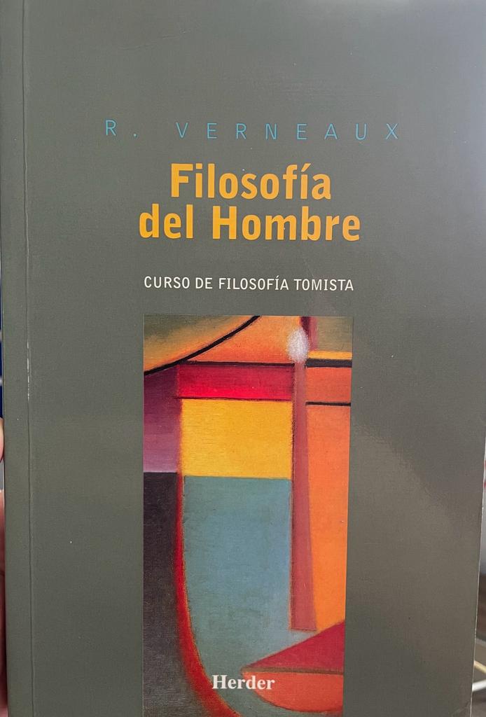 Filosofía del hombre - Os Livros do Fernando