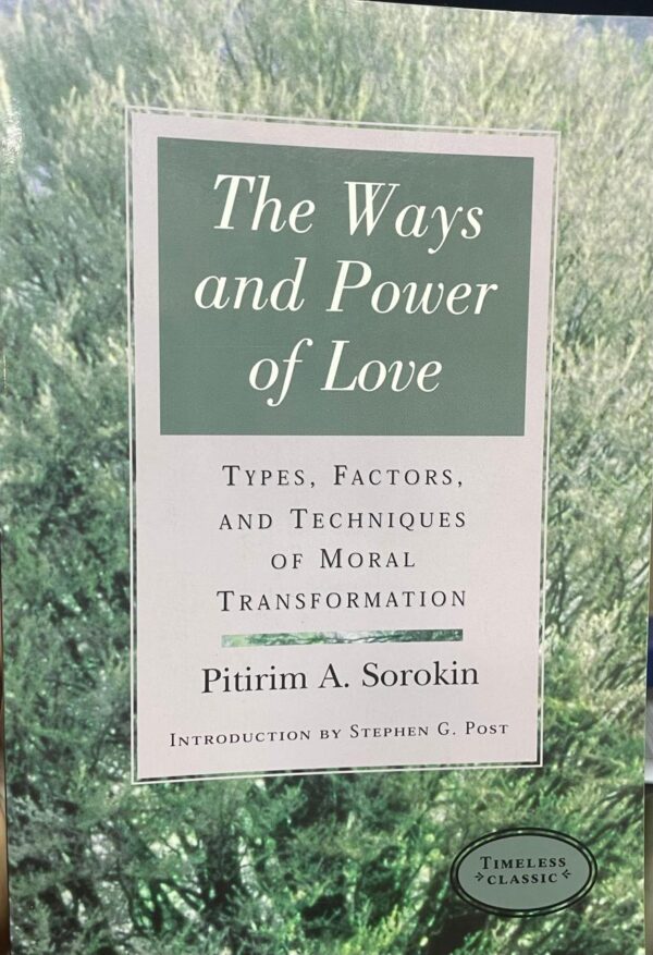 The ways and power of love. Types, factors, and techniques of moral transformation.