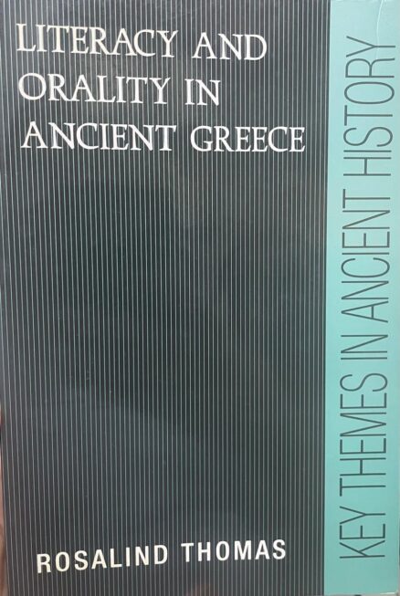 Literacy and oral tradition in Ancient Greece