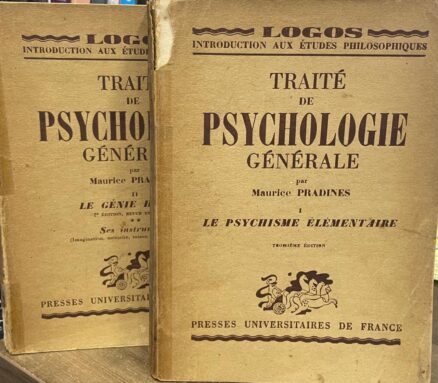 Traité de Psychologie Générale (2 volumes - COMPLETA)