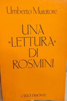 Una "lettura" di Rosmini
