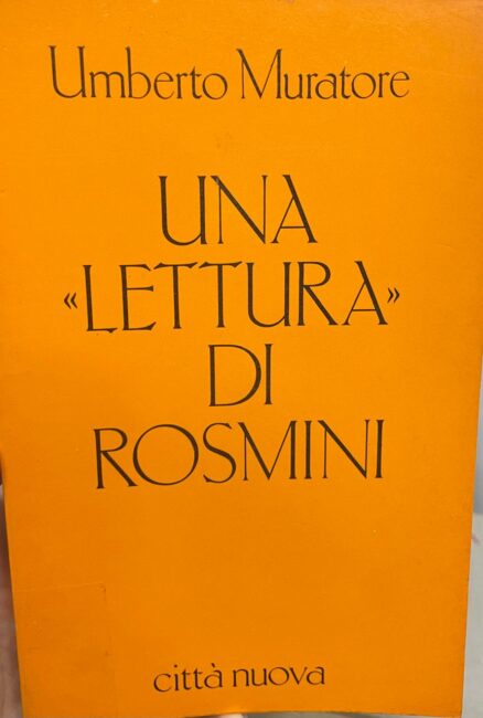 Una "lettura" di Rosmini