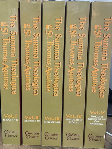 The Summa Theologica of St. Thomas Aquinas (5 volumes - COMPLETA)