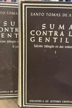 Suma contra los gentiles (2 volumes - COMPLETA)