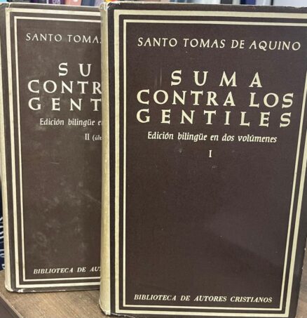 Suma contra los gentiles (2 volumes - COMPLETA)