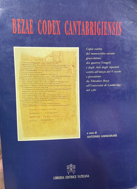 BEZAE CODEX CANTABRIGIENSIS