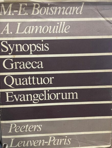 Synopsis Graeca Quattuor Evangeliorum