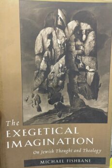 The exegetical imagination. On Jewish thought and Theology.