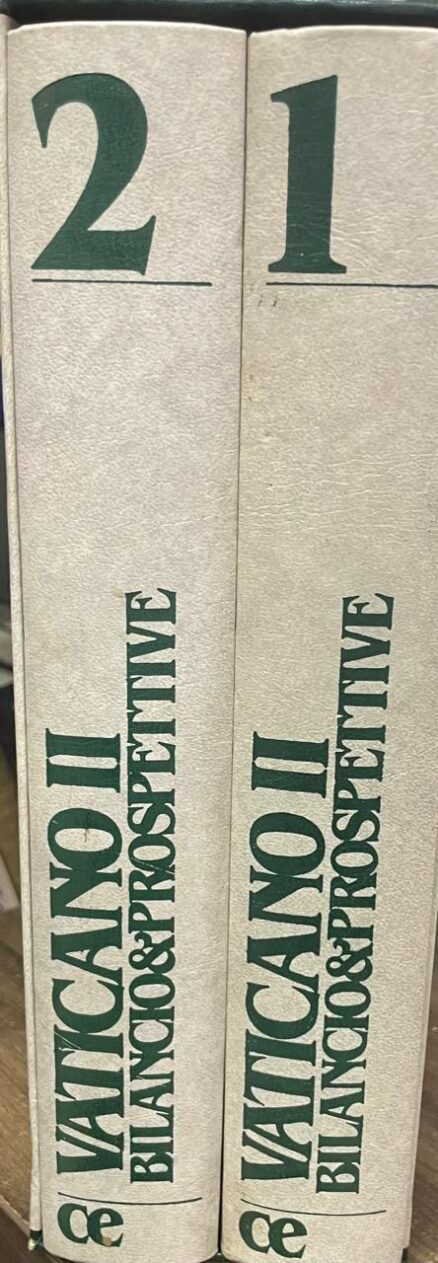 Vaticano II. Bilancio e prospettive venticinque anni dopo. 2 volumes. (COMPLETO)