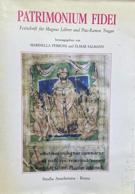 Patrimonium Fidei. Festschrift für Magnus Löhrer und Pius-Ramon Tragan.