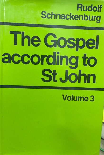 The Gospel according to John. Volume 3.