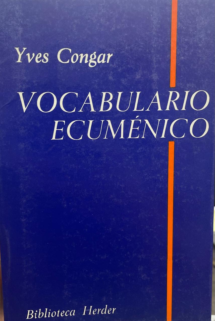 Congar Vocabulario Ecuménico - Imagem 1