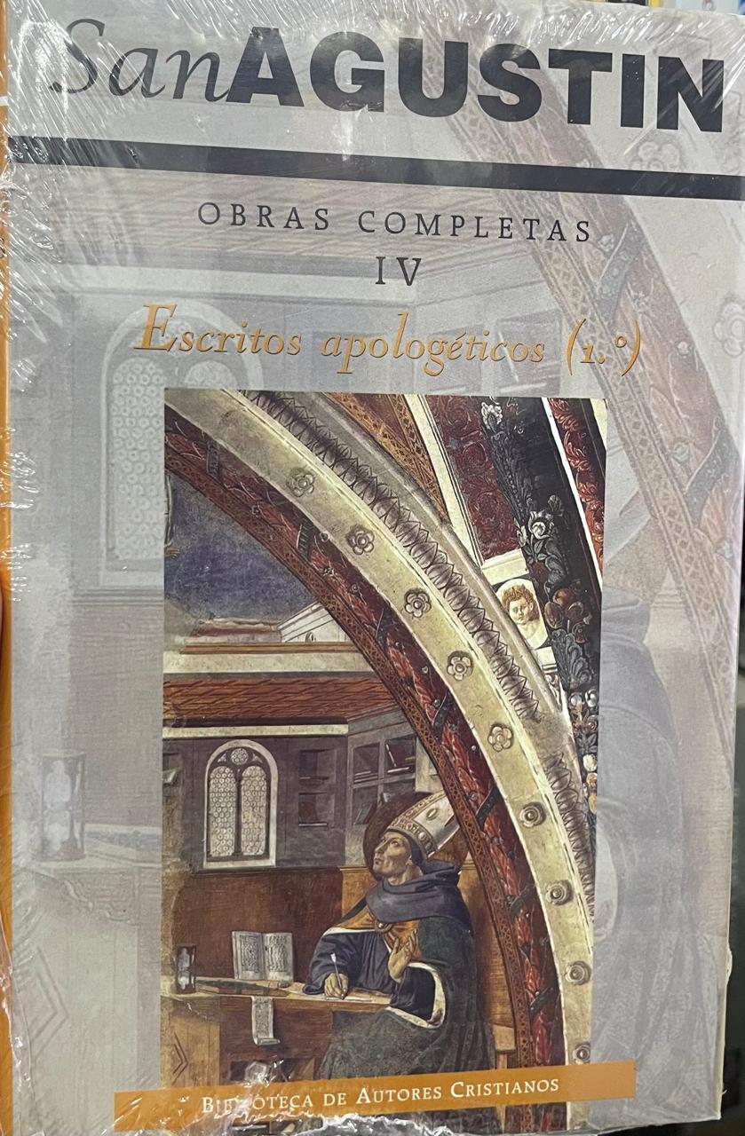 Santo Agostinho IV Obras Completas de San Agustín IV. Escritos apologéticos (1o) - Imagem 1