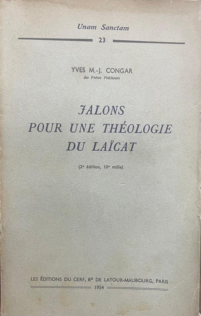 Congar laicat Jalons pour une théologie du laïcat - Imagem 1