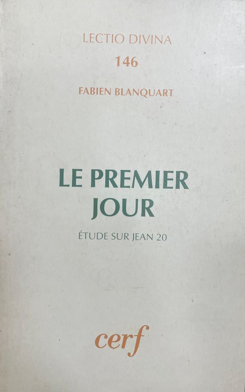 Le Premier jour Le premier jour. Étude sur Jean 20. - Imagem 1