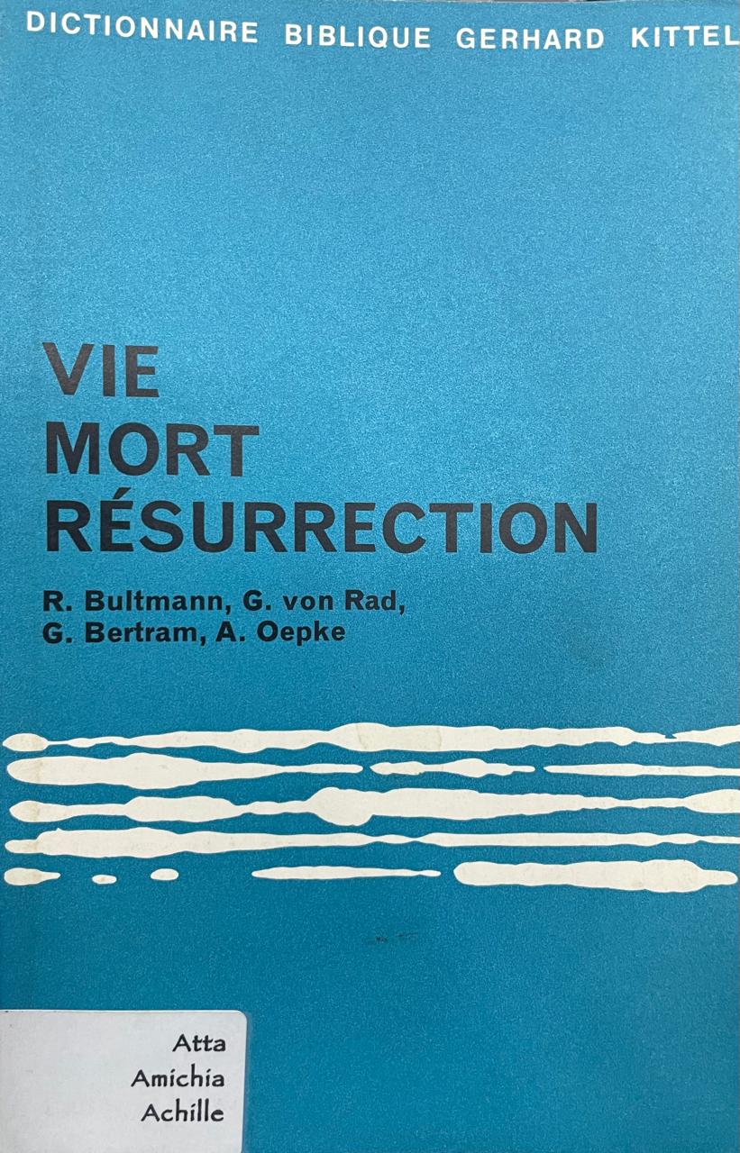 Vie mort résurrection Vie. Mort. Résurrection. - Imagem 1