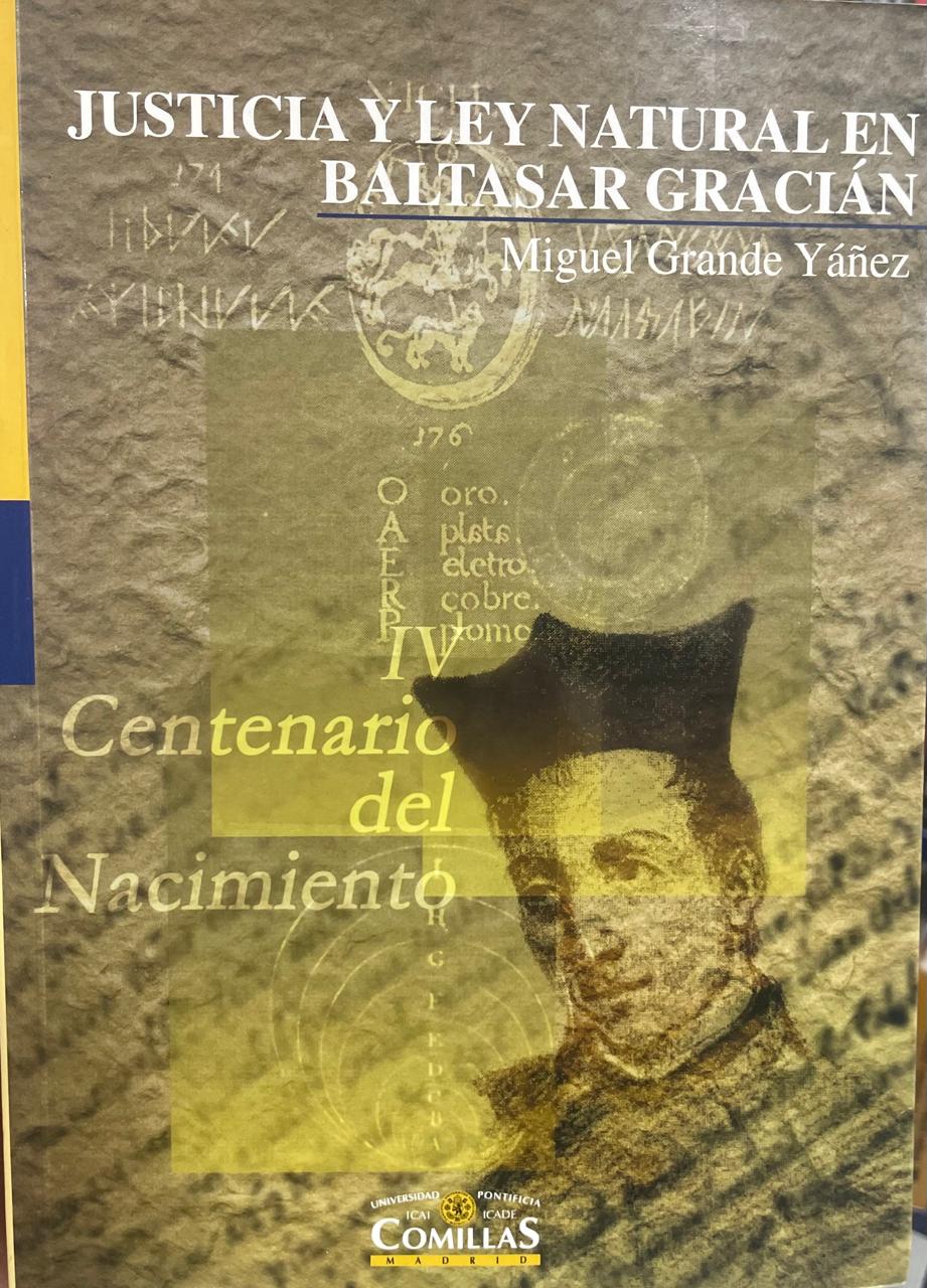 Baltasar Justicia y ley natural en Baltasar Gracián - Imagem 1