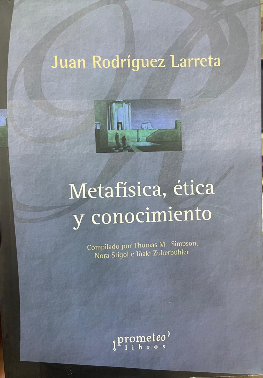 Metafísica ética Metafísica, ética y conocimiento - Imagem 1
