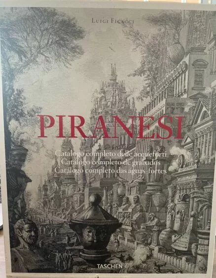 PIRANESI. Catálogo completo das águas-fortes. (Edição trílingue) (2 volumes)