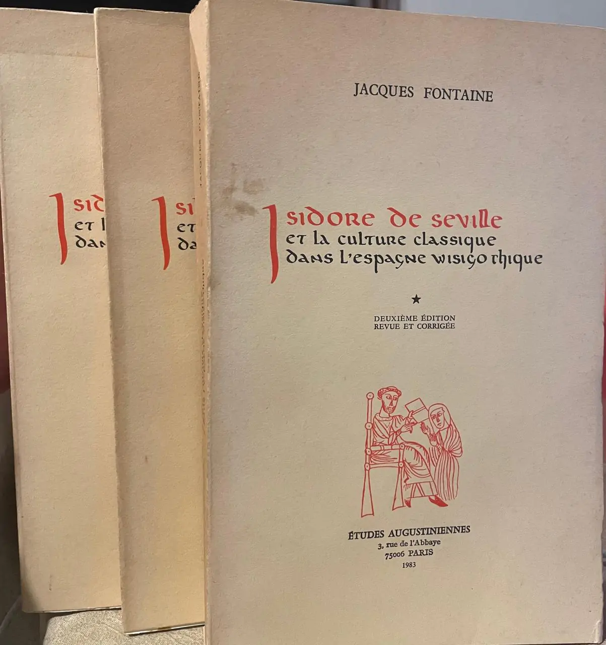 Isidore de Seville et la culture classique dans l'Espagne wisigothique (3 volumes)