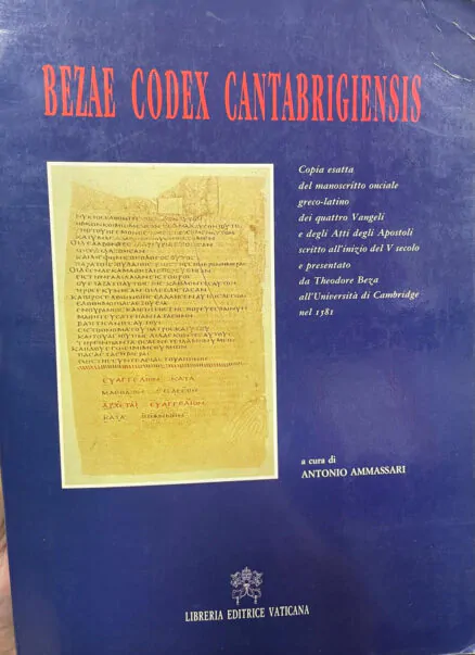 BEZAE CODEX CANTABRIGIENSIS